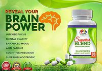 Extra Strength Brain Supplement for Focus, Energy, Memory and Clarity