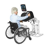 Endorphin 10-3637 355 E4 Upper Body Ergometers On Stand with Seat, Multi-Position Grip, X-Light