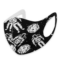 Mouth Masks for Dust Protection Anti Face Mask Washable Earloop Mask Blue Mandala