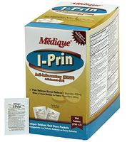 Medique I-Prin, Tablets, Anti-Inflammatory, Pain Reliever, Fever Reducer, 500 Per Pack, 2 Per Packet