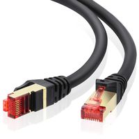 Outdoor Cat 7 Ethernet Cable 80 FT,MKASYON 10Gbps 600MHz Cat 7 LAN Cable,Network Cable,RJ45 Ethernet Cable for Gaming,Ethernet Switch,Modem,Router and More (25M)