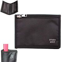 Smell Proof Luggage Bag by Stash Spot – Wrap-Around Pouch Design & Built-in Single Zipper Lock w/Refreshable Carbon, Safe Secure Odor Proof Water Resistant Large Case Container (8”x6”x6”)