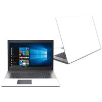 MightySkins Skin Compatible with Lenovo Ideapad 330 17" (2018) - Solid White | Protective, Durable, and Unique Vinyl Decal wrap Cover | Easy to Apply, Remove, and Change Styles | Made in The USA
