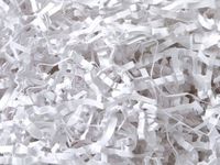 4oz Bag Heavy Duty White Gift Basket Shred Crinkle Paper Grass Filler Bedding nfLG -1755