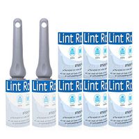 720 Sheet/8 Refill Dog Cat Hair Remover Lint Rollers-Lint Removers Pet Hair Roller Remover with 2 Extra Strengthened PP Material Handhell for Home Car Black Coat Dandruff Carpet Fluff Cleaning