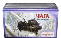 Chaga Mushroom Tea Bags Altai, Siberia 2 * 20 (Total of 40 Bags). 100% Pure!