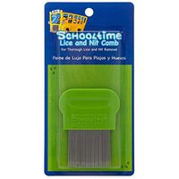 Schooltime Lice and Nit Removal Comb | Remove Lice and Nits With Engineered Easy To Use Metal Comb