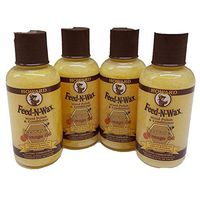 Howard FW0004 Feed-N-Wax Wood Polish and Conditioner, 4.7-Ounce (4-Pack)