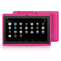 Yuntab 7" Tablet, Android 4.4, Allwinner A33 Quad Core, 8GB Storage (Pink)