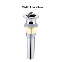 Upgranded Bathroom Sink Drain for Vessel Sink with Overflow 2019