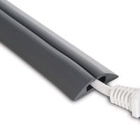 UT Wire UTW-CPM5-GY Compact Cord Protector with Single Channel, 5', Grey
