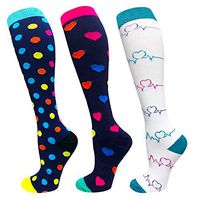 Compression Socks for Women & Men(1/3/7/8 PACK) - Best for Running,Medical,Nurse,Travel,Cycling-20-30mmHg