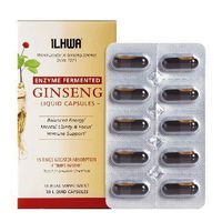Ginst-15 Metabolized Ginseng, Clinically Proven, Contains 30 Vegan Capsules.