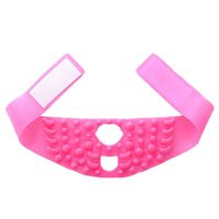 FS Face Lift Mask,chin Strap Silicone V Face Mask Face Mask Strong Bandage V Face Artifact Small V Face Bandage Face And Neck Lift Pink Silicone Bandage