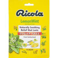 Ricola Natural Herbal Lemon Sugar Free Lozenges