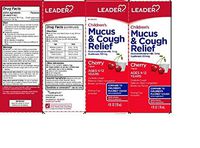 Leader Children's Mucus & Cough Relief Cherry 4oz