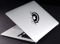 Captain America Decal Shield Sticker Laptop MacBook Decal Superhero