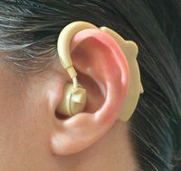 Lynx 310 Personal Sound Amplifier - A battery operated ear device for amplifying distant sounds and voices