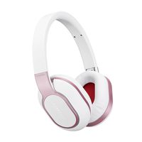 Phiaton Bluetooth BT 460 Pink Qualcomm Blueooth Wireless Touch Interface Premium Headphones with Mic