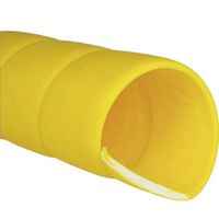 WINGOFFLY 6.5Ft 30mm Cable Management PP Hose Protector Sleeve Spiral Wire Wrap Tube Cable Organizer, Yellow