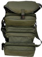 Explorer 4 Fold Tool Medical First Aid Duffle Bag, Olive Green