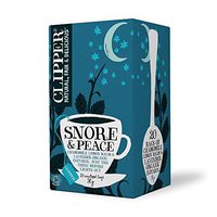 Clipper Snore & Peace Organic Chamomile, Lemon Balm & Lavender Infusion 20 per pack - Pack of 2