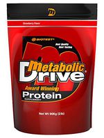 Metabolic Drive Protein, Whey Isolate, Micellar Casein (1 Pack (2 lb), Strawberry)