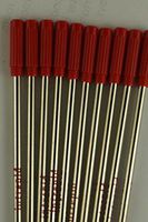10 Genuine Intrepid Medium Ballpoint Refills for Cross Ballpoint Pens. Protective Seal on tip for Shelf Life Longevity (Bulk Pack) -(RED)