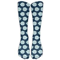 Fashion Fat Narwhals Long Stocking Casual Crew Socks