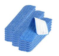 24" Microfiber Wet Mop Pad Wholesale (18 Pack)