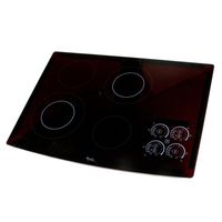 Whirlpool W10239867 Cooktop Main Top Genuine Original Equipment Manufacturer (OEM) Part Black