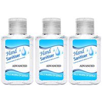 PSSS 1/2/3pcs Hand Sanitizer, Portable Moisturizing Advanced Hand Sanitizer Hand Soap Wash Soothing Gel 1.7OZ Effective Protection