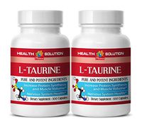 Taurine Pills - L-Taurine 500MG - Build Muscles (2 Bottles)