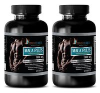 Libido Health - MACA Plus Advanced Formula 1300MG - Maca herb Pharm - 2 Bottle (120 Tablets)
