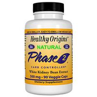 Healthy Origins Phase 2 Carb Controller 500 mg, 90 Veggie Caps