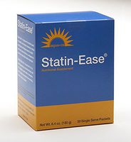 Statin-Ease® Muscle Pain Relief – Natural Supplement Combo, 100% Drug-Free, with CoQ10, Vitamin D, Magnesium, Carnitine, Citrulline & Other Key Ingredients, 30 stickpacks, Juicy Orange