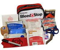 BleedStop SINGLE 100 IR (Immediate Response) Bleeding Wound Trauma First Aid Kit