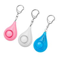 Akana Safe Sound Personal Security Alarms, 130 db Personal Alarm Keychain, Emergency Safety Alarm for Women Children Elderly with 3 LR44 Battery (3 Pack)