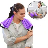 My Heating Pad Microwavable Multi Purpose Wrap for Cramps Relief | Heating Pad for Neck and Shoulders | Insomnia and Headache Relief | Reusable Hot Pack for Injuries and Sore Muscles - Lavender Purple