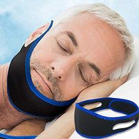 JUNwd Anti-Snoring Headband Sleep Mask 2PCS Reduce Snoring Chin Support Belt Protection Oral Nose Health Tools Assisted Sleep Artifact Unisex Gifts