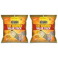HotHands Toe Warmers, 7-Pair Value Pack 8 hours of heat , Total of 112 hours - Pack of 2