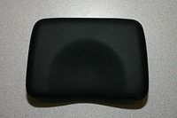 Deluxe Black Contour Tanning Bed Pillow Closed Cell