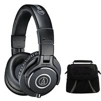 Audio-Technica ATH-M40x Professional Headphones Deluxe Bundle