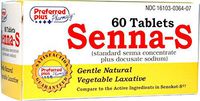 Senna-S Tablets 60 ea (Pack of 8)
