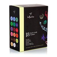 Brilliant Bee - 18 Mega Pack of Liquid Chalk Markers - Reversible Chisel and Round Tip