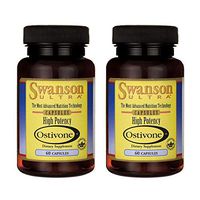 Swanson High Potency Ostivone 500 Milligrams 60 Capsules (2 Pack)