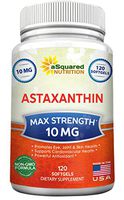 aSquared Nutrition Astaxanthin Supplement - Pure Natural Astaxanthin Pills from Haematococcus Pluvialis Extract - Max Strength 10mg - 120 Softgels