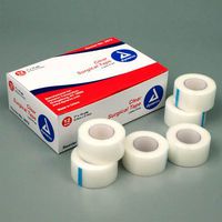 Surgical Tape Transparent, 1 Inch X 10 Yards, 12 ea