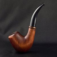 6.1'' Handmade wooden smoking pipe. Best smoking pipes. WORLDWIDE shipping