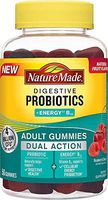 Nature Made Digestive Probiotics + Energy B12 Gummies, 50 Count (50 Pack of 3)